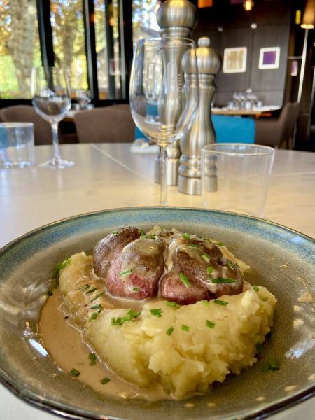 Le Rognon de veau sauce madère